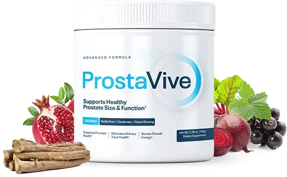 ProstaVive powder container